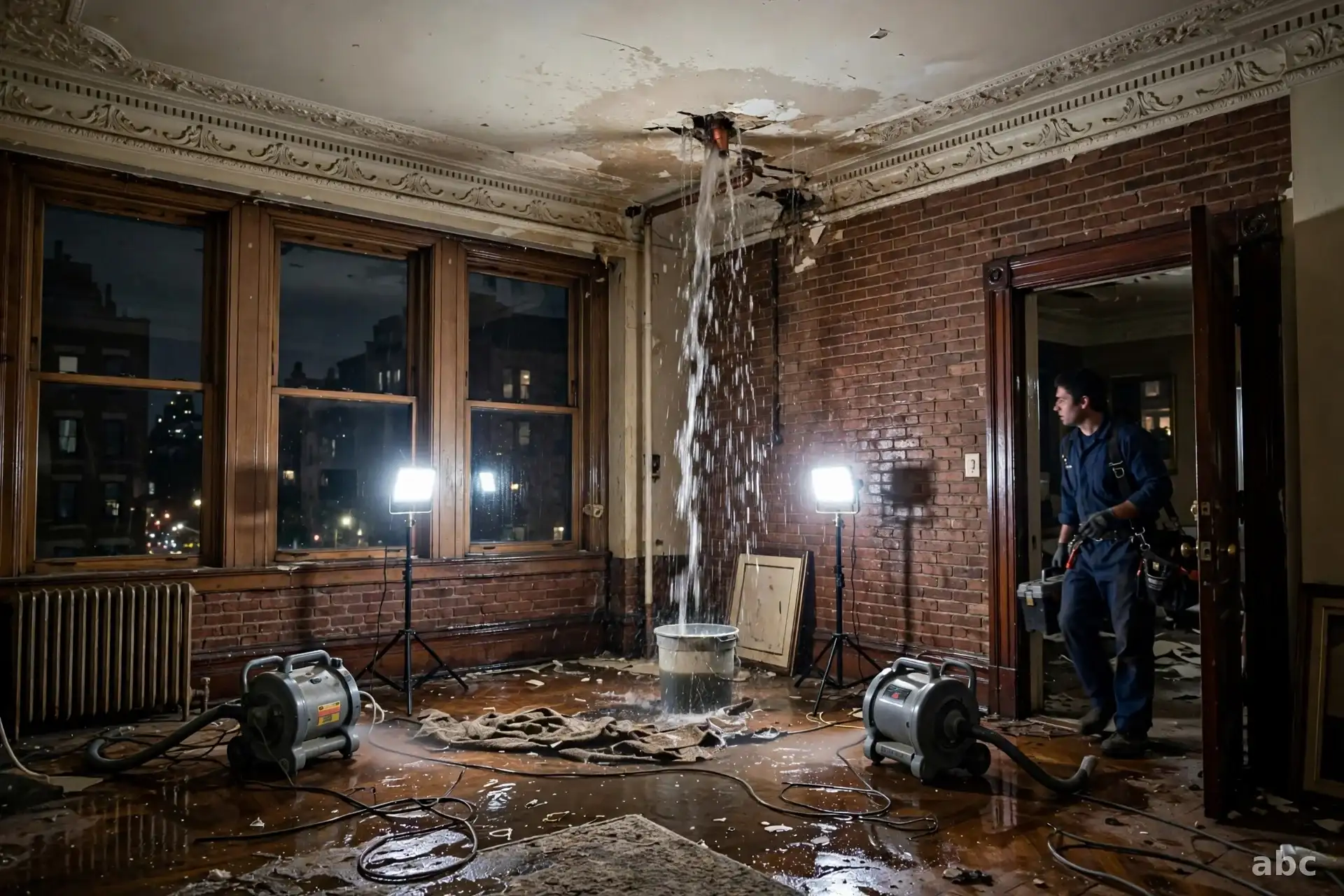 Emergency water damage help in Astoria, NY