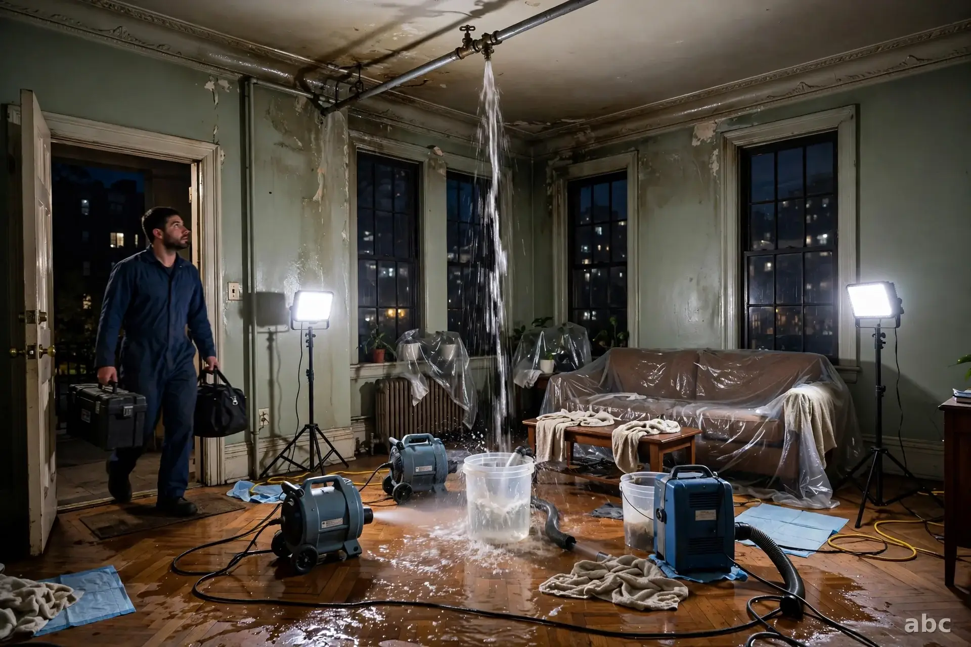 Emergency water damage help in Elmhurst, NY