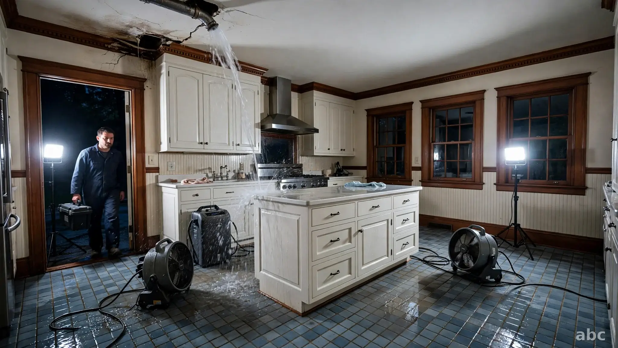 Emergency water damage help in Harrison, NY
