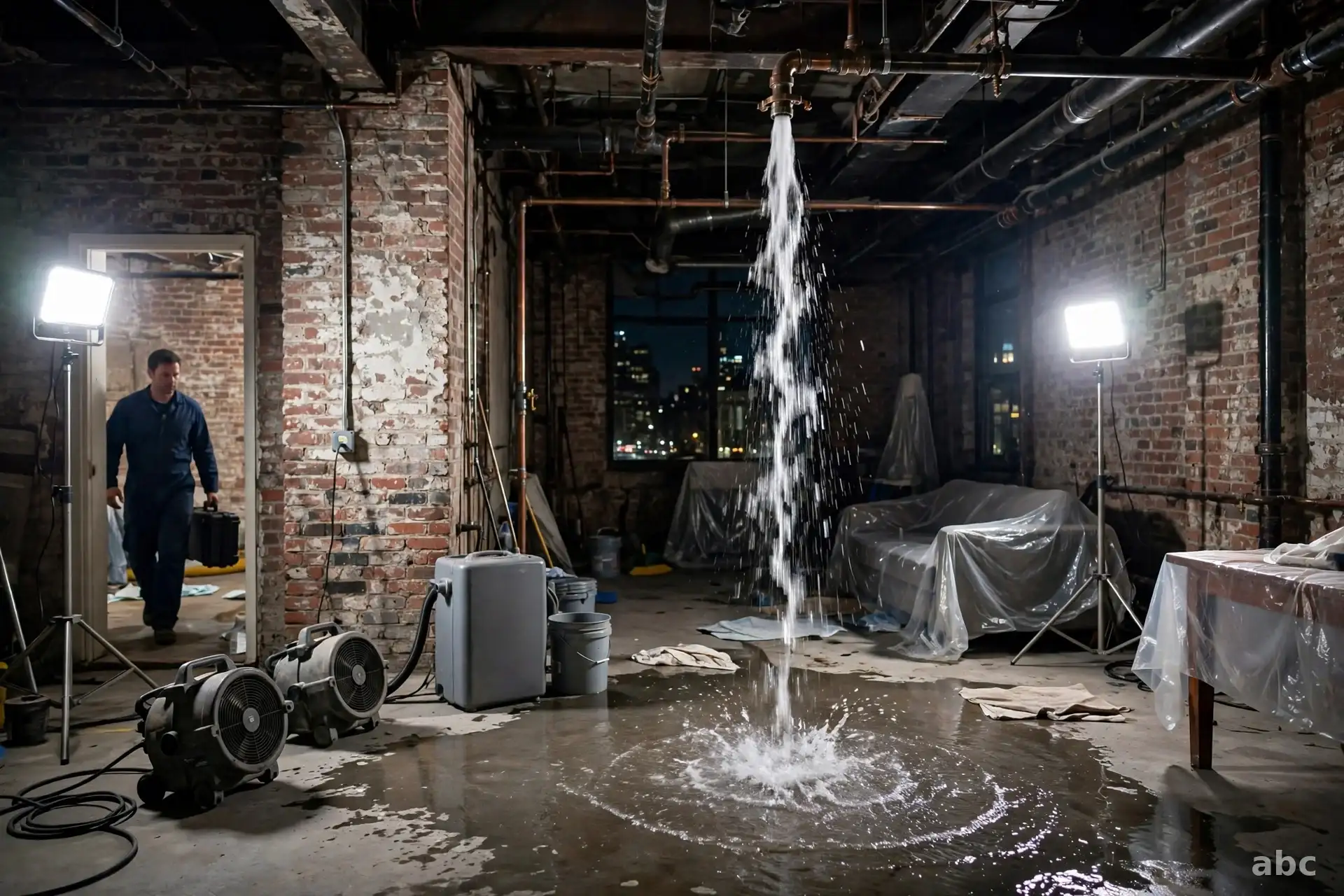 Emergency water damage help in Long Island City, NY