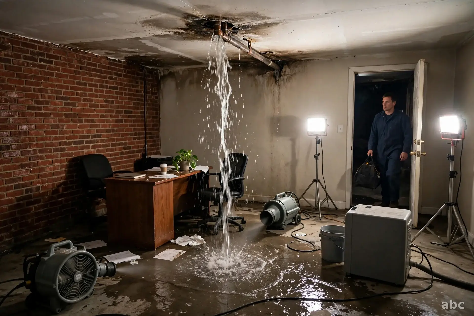 Emergency water damage help in Middle Village, NY