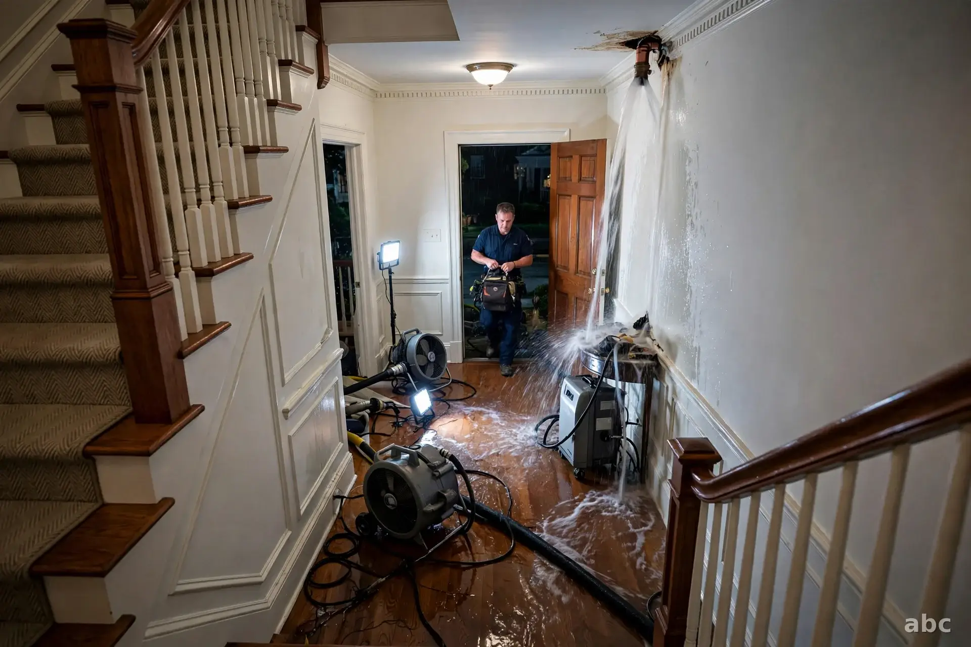 Emergency water damage help in Port Chester, NY