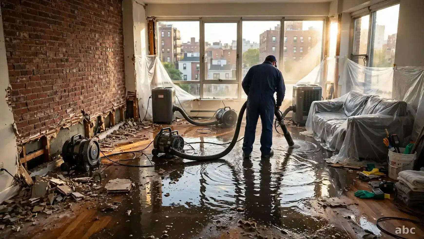 Flood Damage Restoration in Long Island City, NY