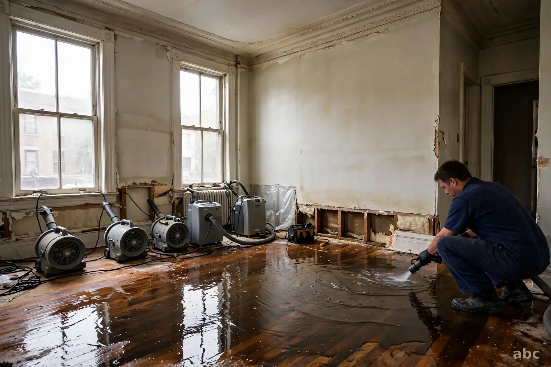 Flood Damage Restoration in Rego Park, NY
