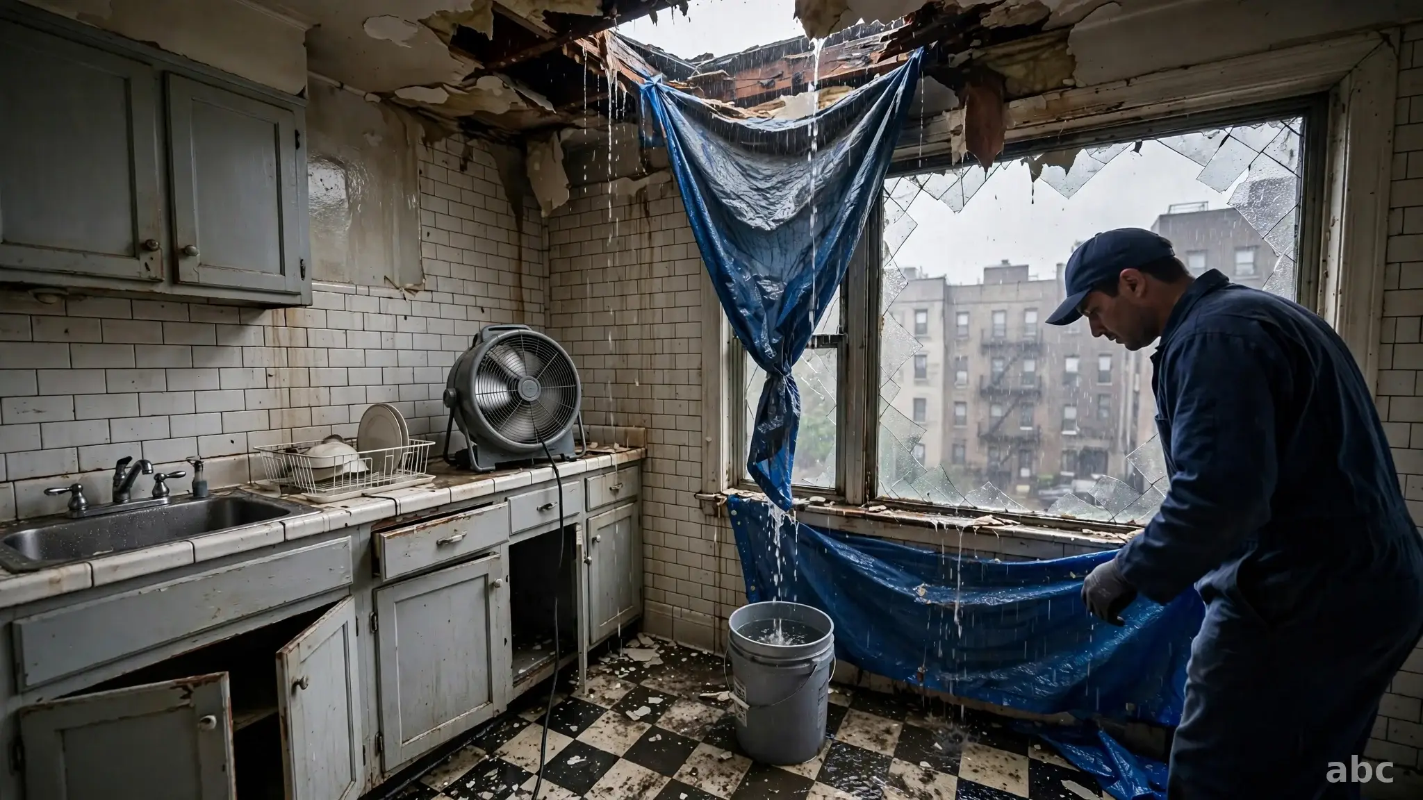 Storm Damage Restoration in Corona, NY