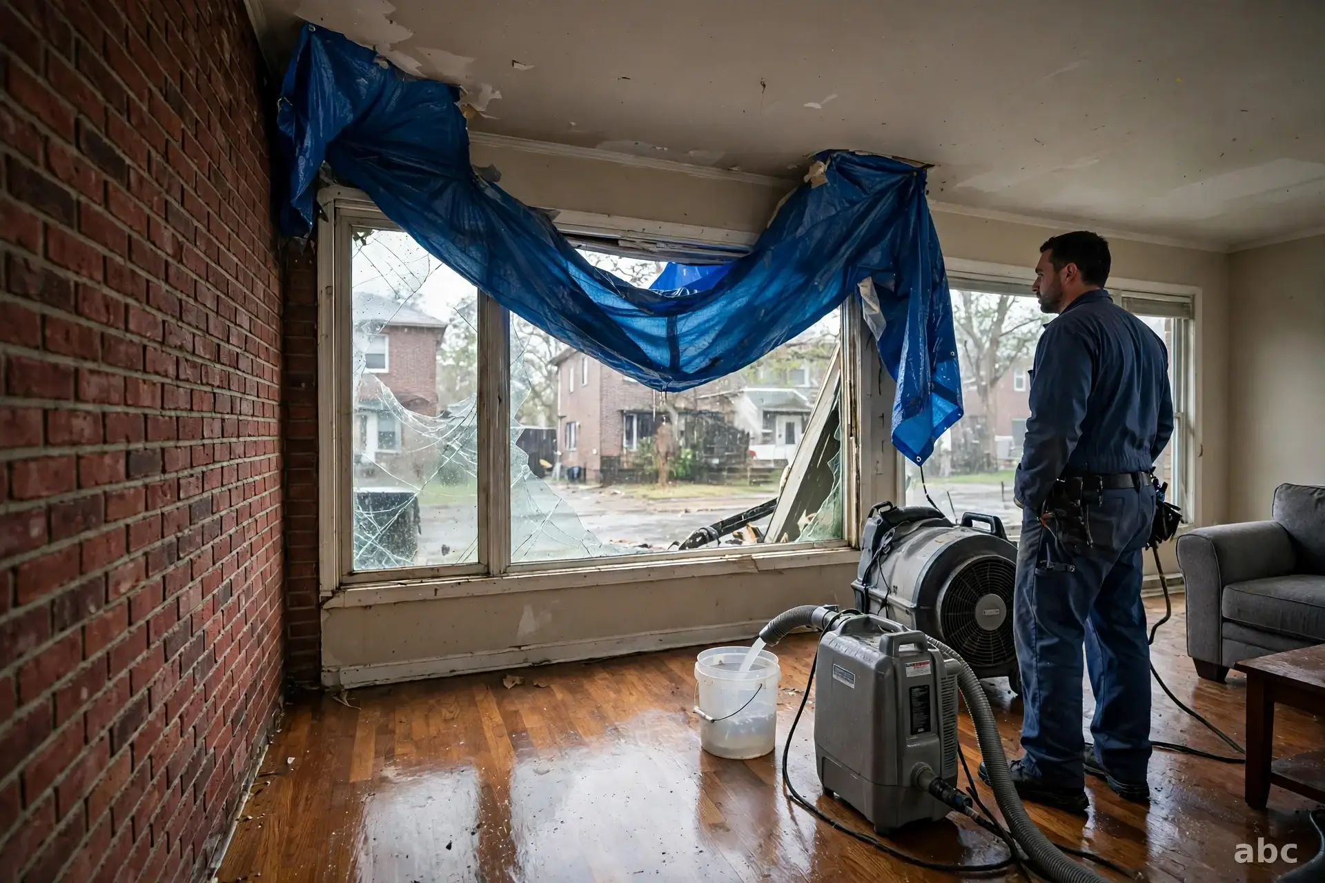 Storm Damage Restoration in Maspeth, NY