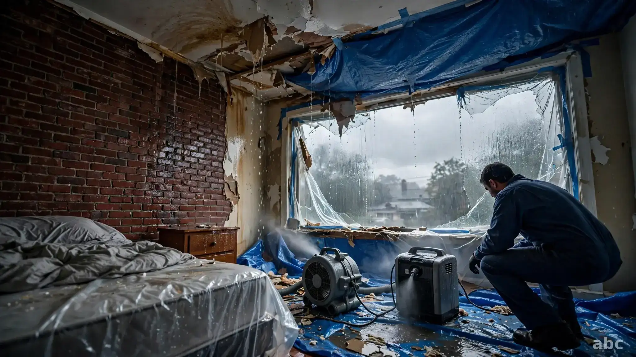 Storm Damage Restoration in Middle Village, NY
