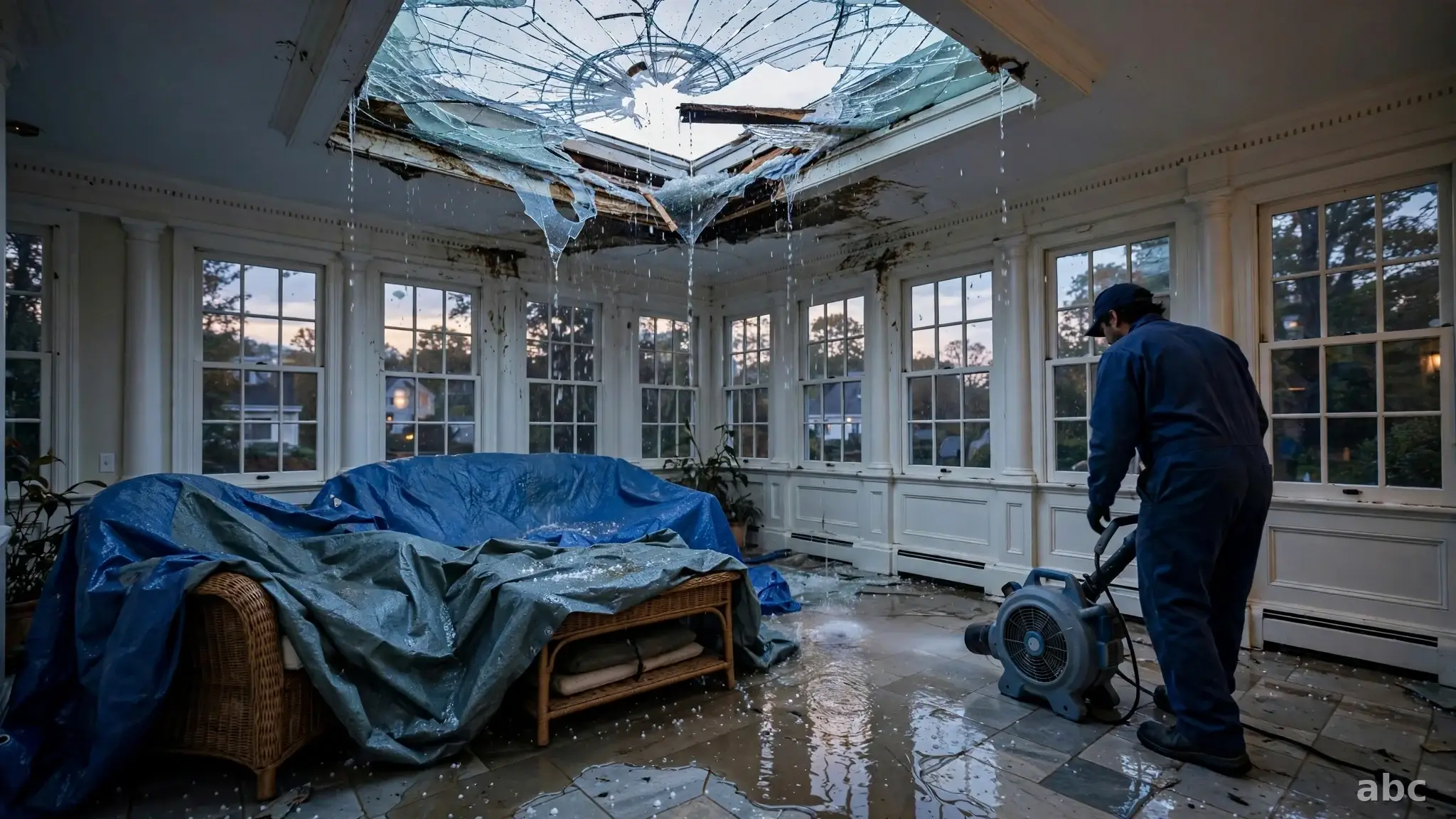 Storm Damage Restoration in Tarrytown, NY