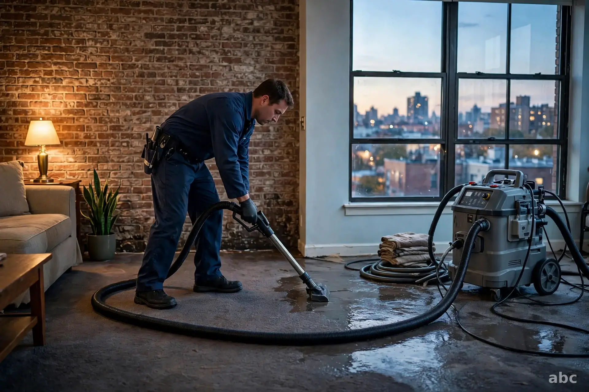 Water Extraction in Long Island City, NY