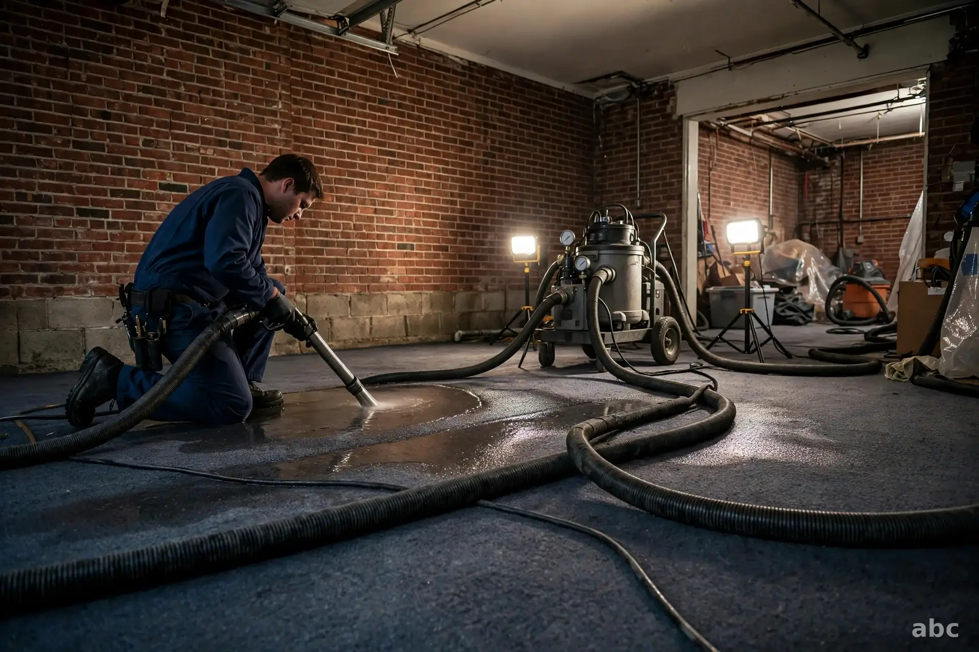 Water Extraction in Oakland Gardens, NY