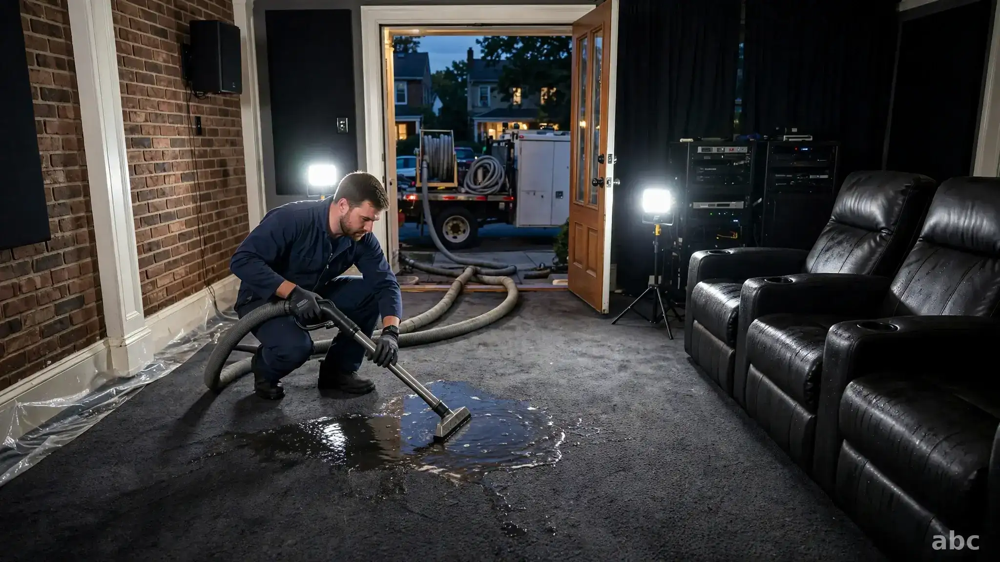 Water Extraction in Woodhaven, NY